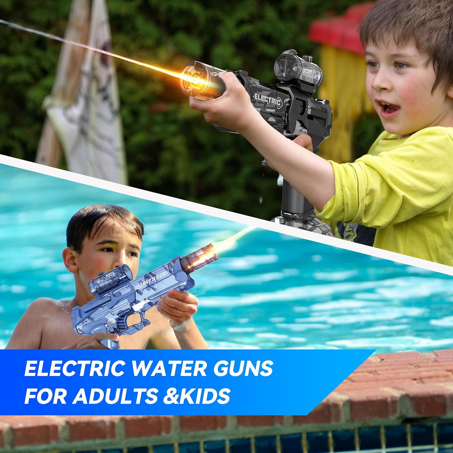 LED ELETRIC WATER GUN